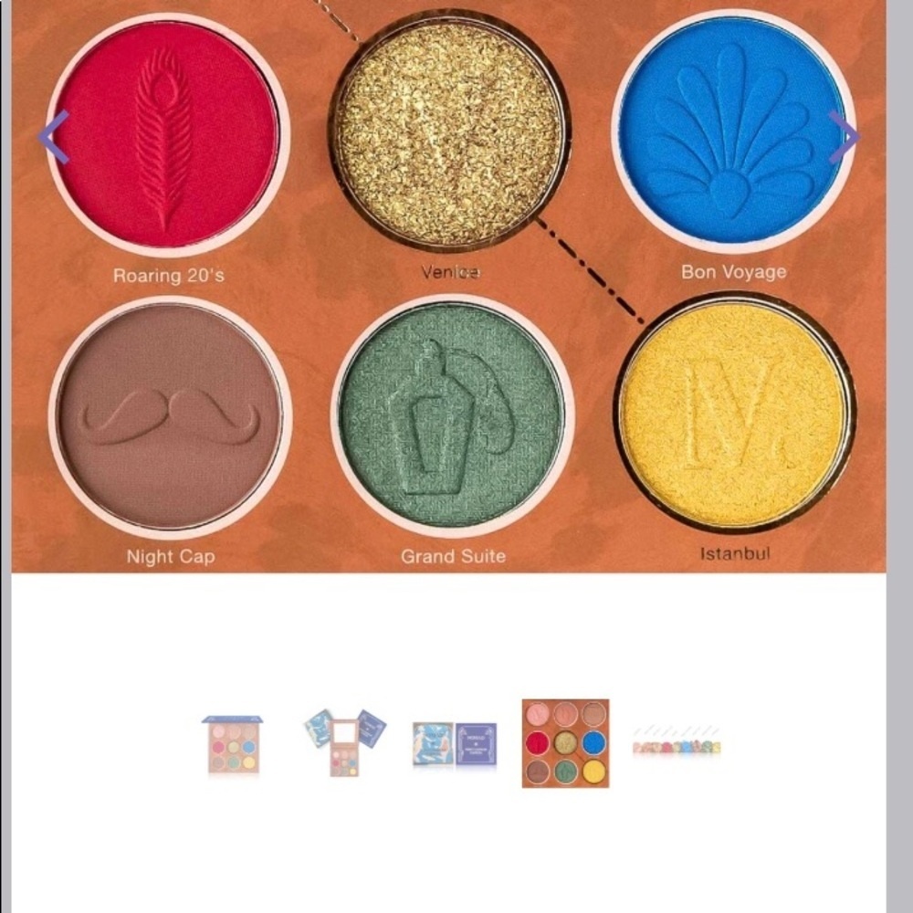 Nomad from Ipsy 9 eyeshadow palette.